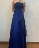 Purple/Blue Shiny Elegant Exquisite Sequin Long Tulle Prom Gown Evening Dress Party Dress HZ1023
