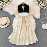 Stylish Halterneck Backless Dress A Line Fashion Dress HZ1023