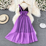 High end celebrity performance host banquet high waist slim dress HZ1023