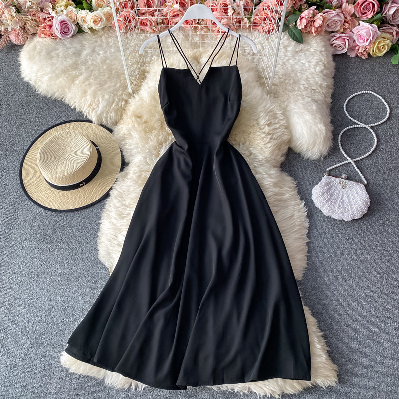 Simple A Line Short Dress Fashion Dress HZ1023