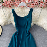 Simple A Line Short Dress Fashion Ddress HZ1023