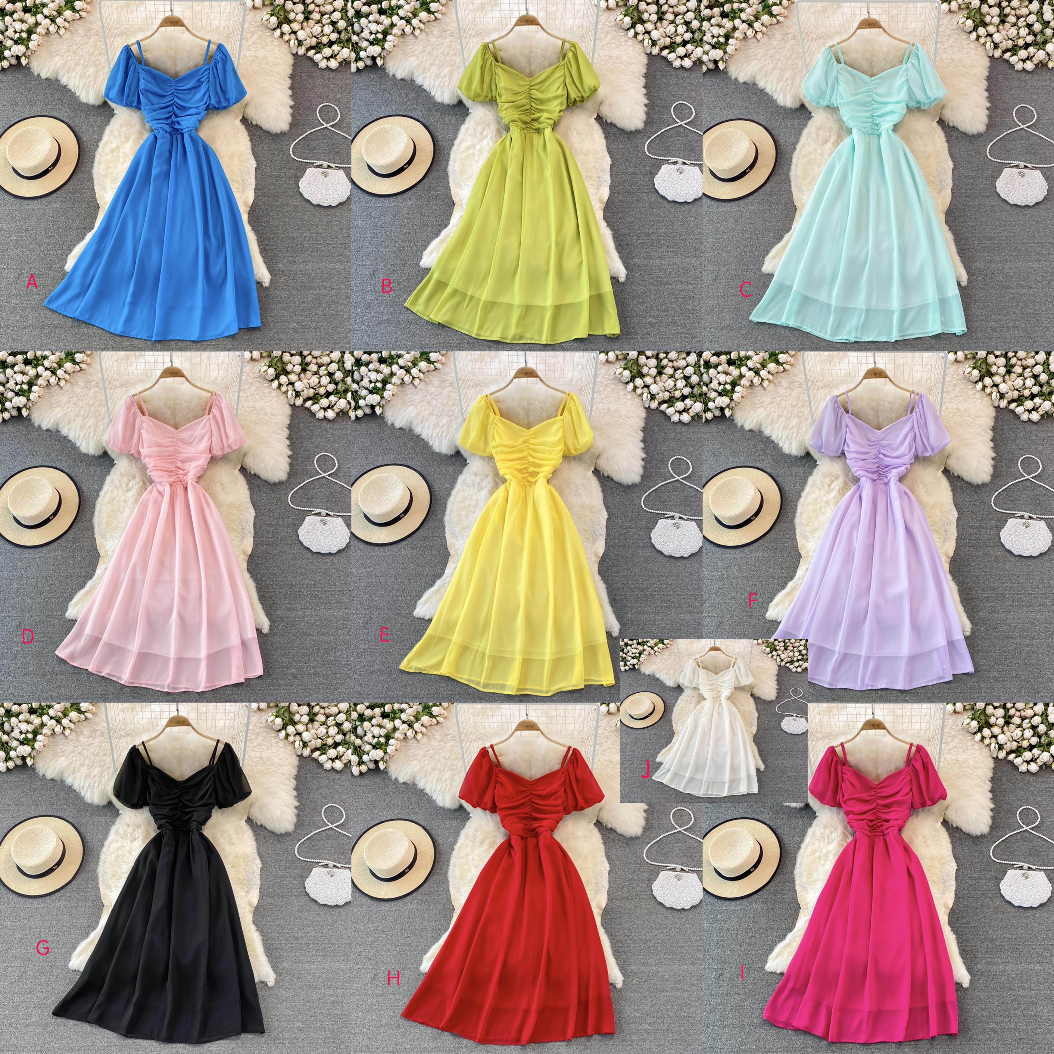 Cute A Line V Neck Short Dress Fashion Dress HZ1023