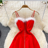 Cute A Line Christmas Dress HZ1023