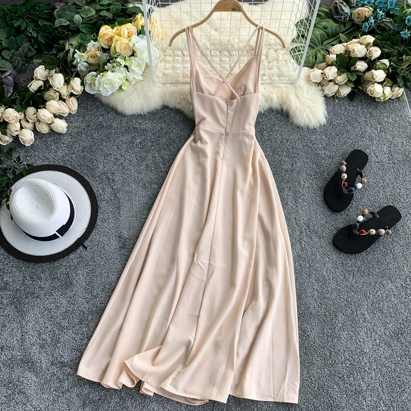 Cute A Line Chiffon Short Dress Fashion Dress HZ1023