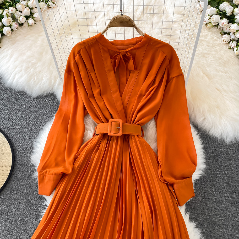 Elegant Chiffon A Line Dress Fashion Dress HZ1023