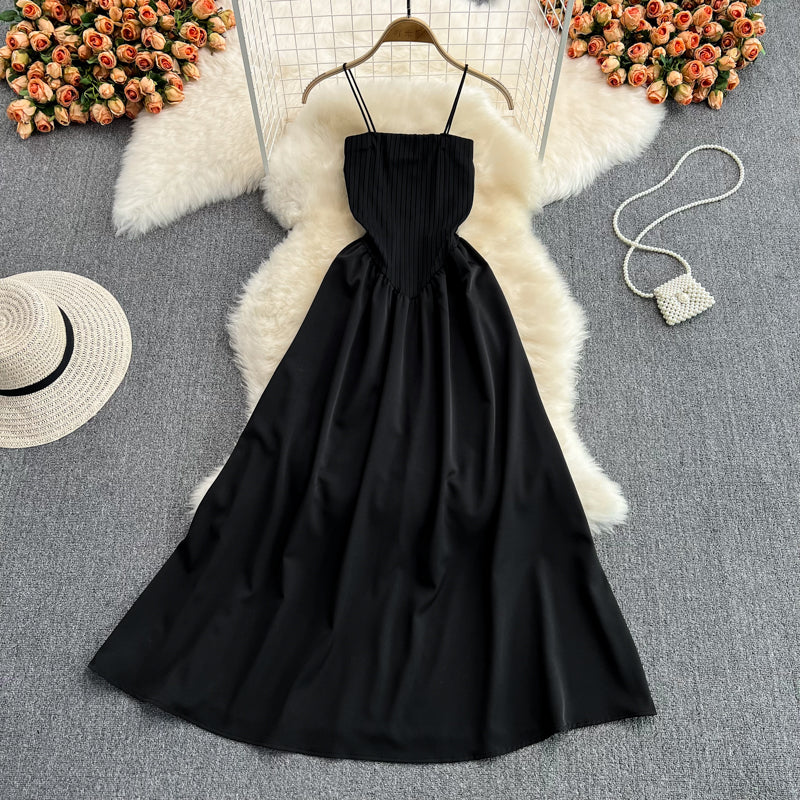 Black A Line Off Shouler Dress Fashion Dress HZ1023