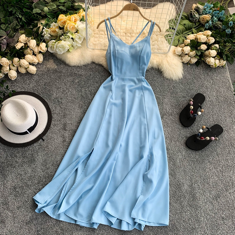 Cute A Line Chiffon Short Dress Fashion Dress HZ1023