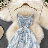 Cute A Line Floral Dress Fashion Dress HZ1023