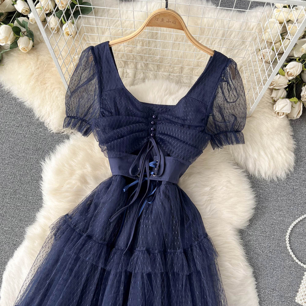 Cute Tulle Short Dress A Line Fashion Dress HZ1023