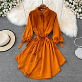 Cute Chiffon Short A Line Dress Fashion Dress HZ1023