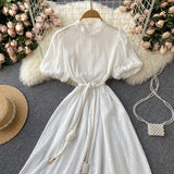 Cute Cutout A Line Dress Fashion Dress HZ1023