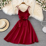 Cute V Neck Short Dress A Line Fashion Dress HZ1023