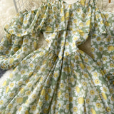 Green A Line Short Dress Fashion Dress HZ1023