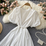 Cute Cutout A Line Dress Fashion Dress HZ1023