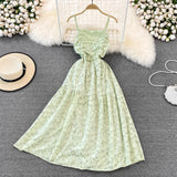 High waist slim A-line lace dress HZ1023