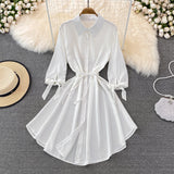 Cute Chiffon Short A Line Dress Fashion Dress HZ1023