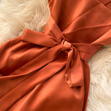 Cute Satin Short A Line Dress Fashion Dress HZ1023