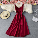 Simple A Line Short Dress Fashion Ddress HZ1023