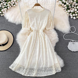 Cute Lace Short Dress A Line Fashion Dress HZ1023