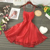 Cute tulle short dress party dress HZ1023