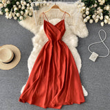 Cute V Neck Short A Line Dress Fashion Dress HZ1023