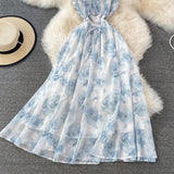 Cute A Line Floral Dress Fashion Dress HZ1023