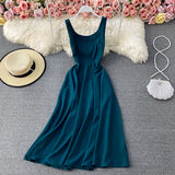 Simple A Line Short Dress Fashion Ddress HZ1023