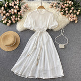 Cute Cutout A Line Dress Fashion Dress HZ1023