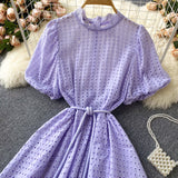 Cute Cutout A Line Dress Fashion Dress HZ1023