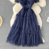 Cute Tulle Short Dress A Line Fashion Dress HZ1023