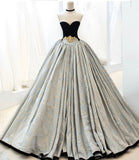 Amazing strapless lace long prom dress formal gown HZ1023