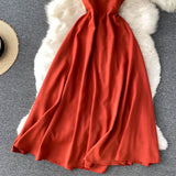 Cute V Neck Short A Line Dress Fashion Dress HZ1023