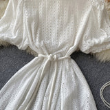 Cute Cutout A Line Dress Fashion Dress HZ1023