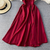 Simple A Line Short Dress Fashion Ddress HZ1023
