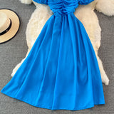 Cute A Line V Neck Short Dress Fashion Dress HZ1023