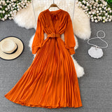 Elegant Chiffon A Line Dress Fashion Dress HZ1023