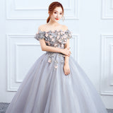 2025 New Female Color Yarn Studio Bridal Banquet Presided Evening Dress Solo Performance Dress 68HZ