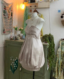 Champagne cute sweet short elegant bud dress homecoming dress birthday party dress prom dress evening dress prom dress HZ1023