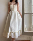 Ivory White Vintage Elegant Spaghetti Strap Long Chiffon Ball Gown Evening Dress Bridesmaid Dresses HZ1023