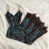 Turquoise Gorgeous Vintage Exquisite Beading Spaghetti Strap Long/Short Chiffon Ball Gown Evening Gown Party Dress Homecoming Dress HZ1023