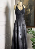 Black and gray low-key gorgeous exquisite beading elegant long Tulle prom dress evening dress prom dress HZ1023