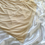 Cream yellow shiny elegant exquisite beaded straps long chiffon ball gown, evening dress, party dress, graduation dress HZ1023