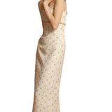 / Wedding Dress High-End Light Luxury Niche Slings Engagement Skirt Temperament Geist Elegant Thin Dress 68HZ