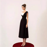 Spring/Summer 2025 Black And White Birthday Party Dress 68HZ