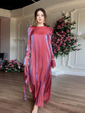 2024 Dress New Static Flash Glazed Glazed Middle East Saudi Dubai Elegant Dress 68HZ