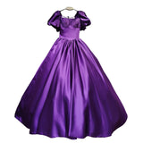 Red Dingy Evening Dress Body Solo Student Art Test Vocal Folk Song Performance Dress Host Dress Fluffy Skirt Woman 68HZ