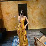 New 2025 Light Luxury Evening Dress Floral Decorations With A Long Dress 68HZ