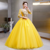 Color Yarn 2025 New Student Vocal Host Performance Solo Art Exam Costumes Peng Peng Peng Skirt Long Evening Dress Woman 68HZ