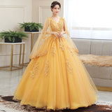 Colored Dress Wedding Annual Host Performance Student Vocal Solo Art Exam Costume Puffy Skirt Long Evening Dress Woman 68HZ