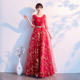 Big Choir Evening Dress Women 2025 New Summer Adult Performance Dress Recitation Host Conductor Dress 68HZ